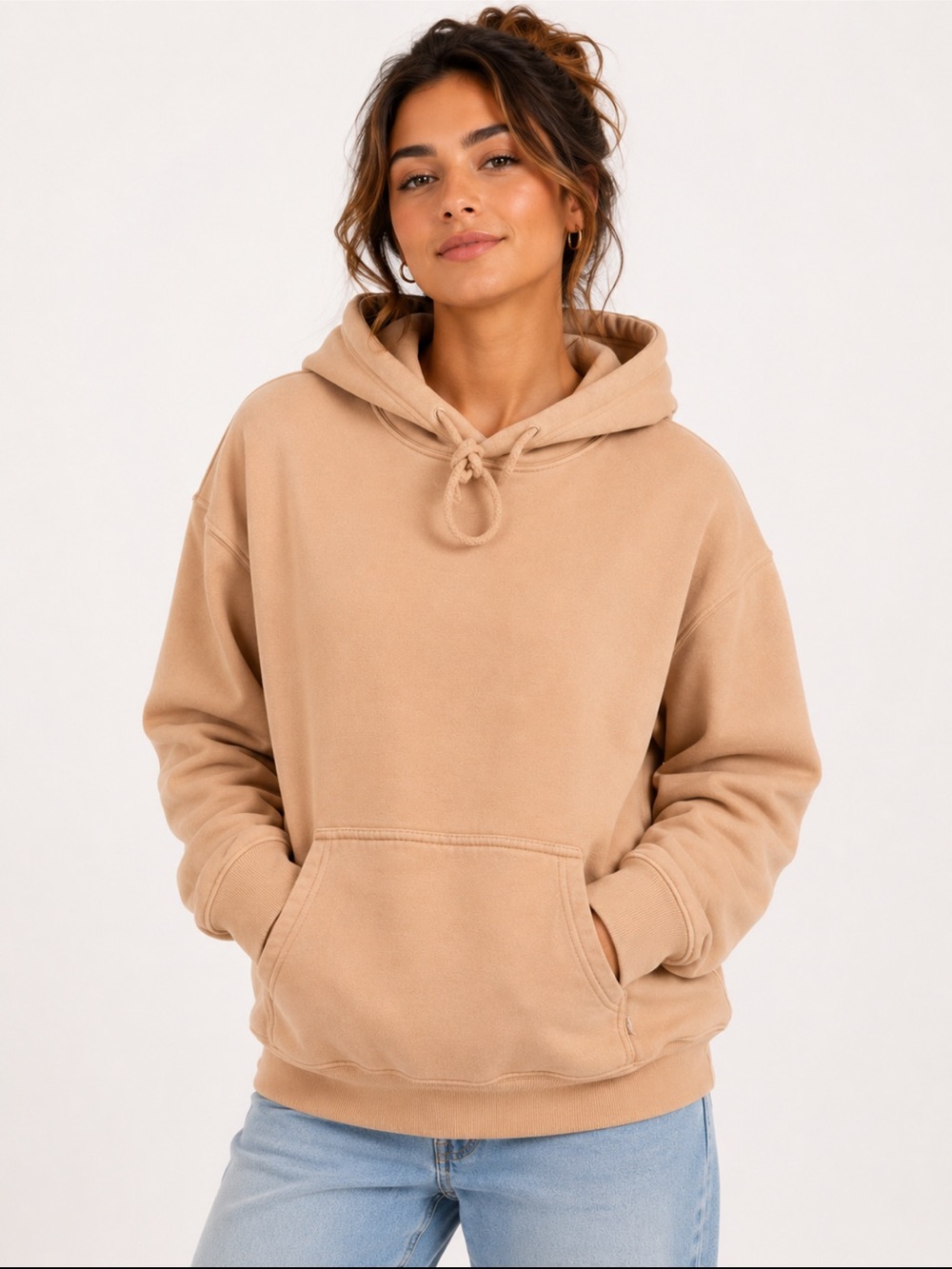 TNA Women’s  Hoodie - Light Sand/Taupe
